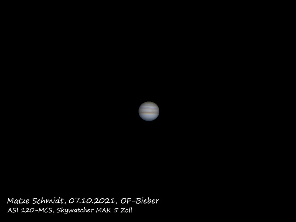 Jupiter 07.10.2021