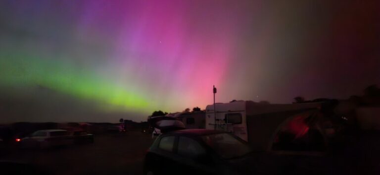 Polarlichter im Vogelsberg