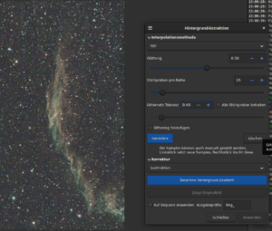 Hintergrund extrahieren